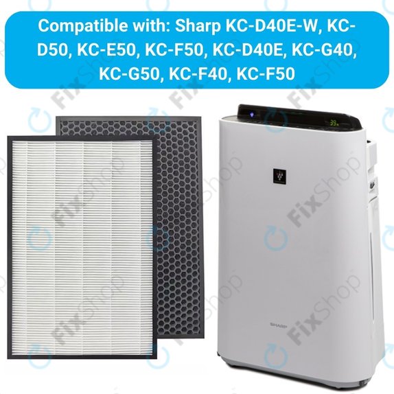 Sharp KC-series - HEPA filtr (Aktivní uhlí)