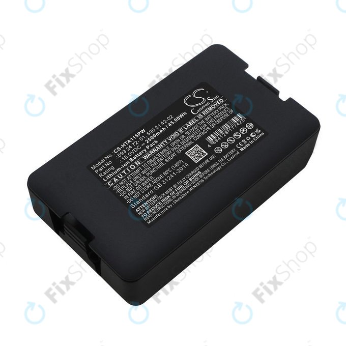 Baterie pro Flymo Easilife 800, Gardena Sileno Life 1250, Husqvarna Automower 520, 2500mAh, Li-Ion, 18V, 593 24 72-01, HQ