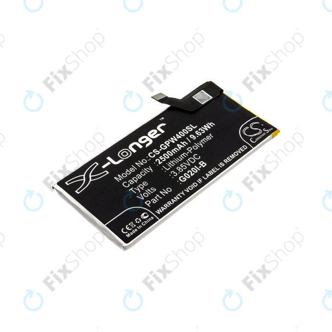 Baterie pro Google Pixel 4, 2500mAh, Li-Pol, 3.85 V, G020I-B, HQ
