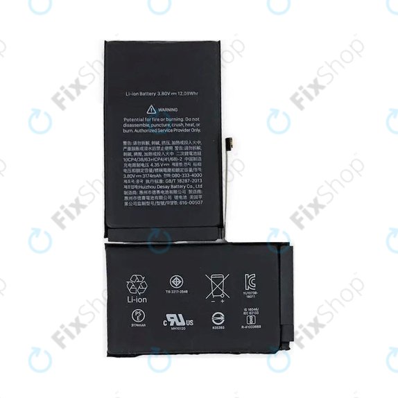 Baterie pro iPhone XS Max, 3174mAh, Service Pack