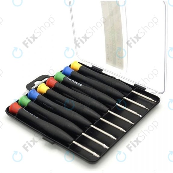Baku BK-6108 - Sada Šroubováků na Servis Telefonů, Tabletů a Notebooků (8ks)
