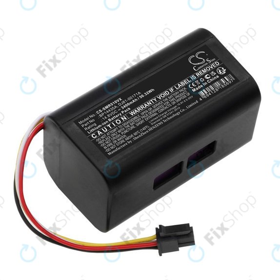 Baterie pro Samsung PowerBot-E, Eureka i5, Midea i5, i9, 3400mAh, Li-Ion, 14.8V, BP14435A, HQ