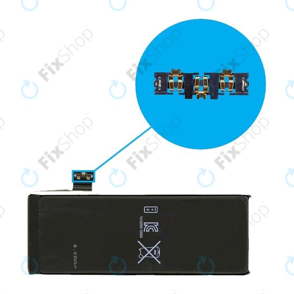 Apple iPhone 5C, 5S - FPC Konektor Baterie