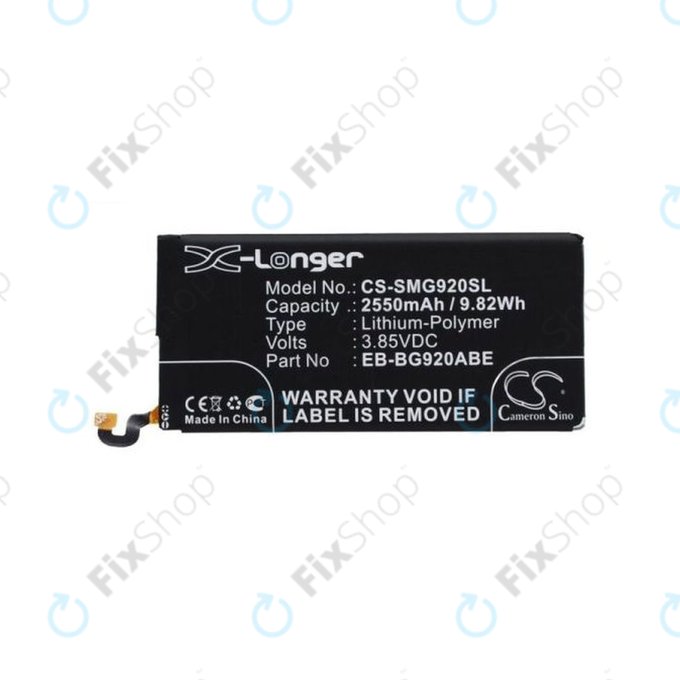 Samsung Galaxy S6 G920F - Baterie EB-BG920ABE 2500mAh HQ