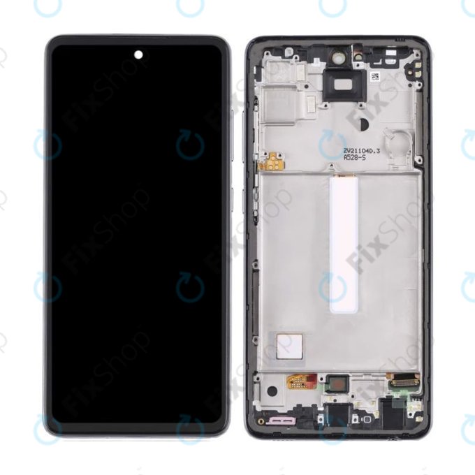 Samsung Galaxy A52 5G A526B, A52s 5G A528B - LCD Displej + Dotykové Sklo + Rám (Awesome Black) OLED
