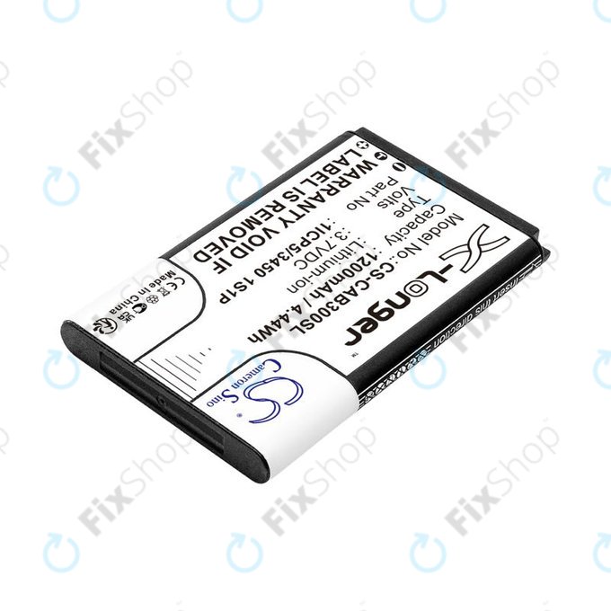 Baterie pro Cat B30, 1200mAh, Li-Ion, 3.7V, 1ICP5/3450 1S1P, HQ