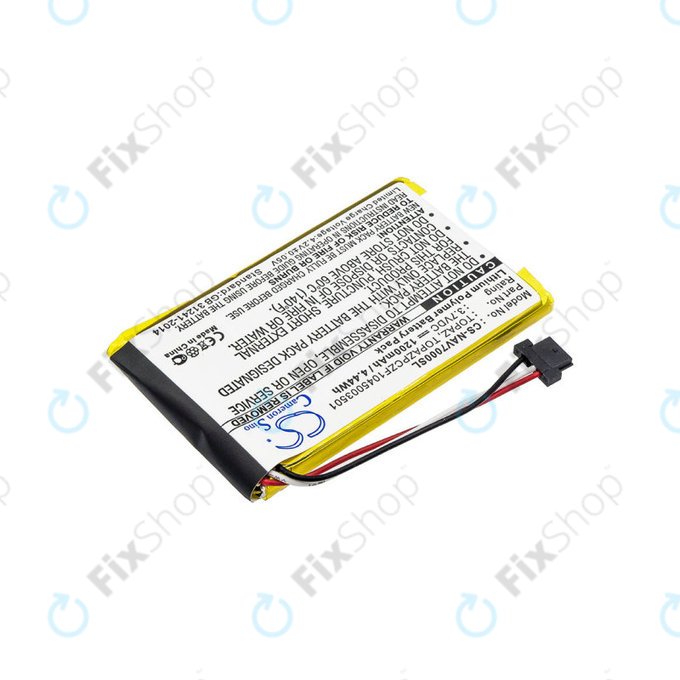 Baterie pro Navigon 70, 1200mAh, Li-Pol, 3.7V, Topaz, HQ