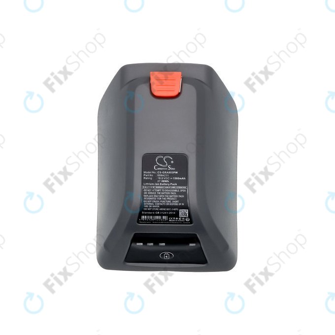 Baterie pro Gardena Comfort Wand-Schlauchbox 35, 8025-20, 1500mAh, Li-Ion, 18V, 008A231, HQ