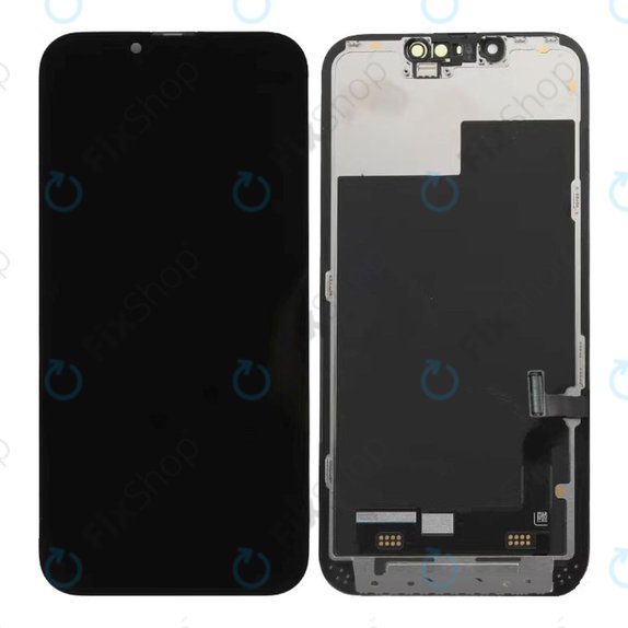 Displej In-Cell HD+ pro iPhone 13, Dotykové sklo s rámem