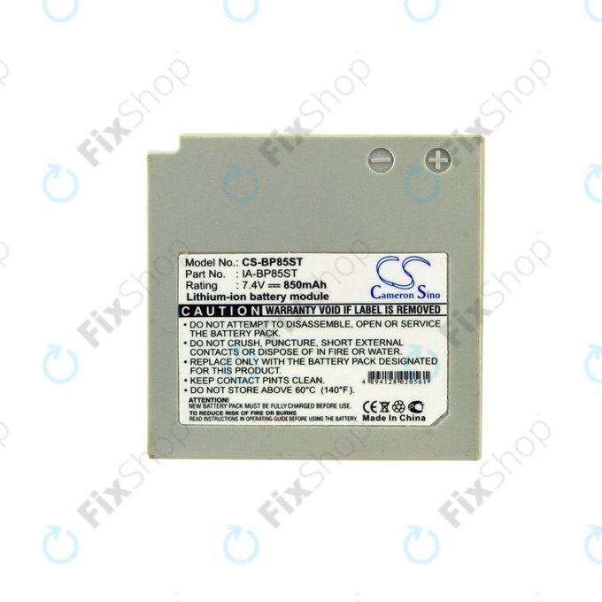 Baterie pro Samsung VP-MX10, 20, 850mAh, Li-Ion, 7.4V, IA-BP85ST, HQ