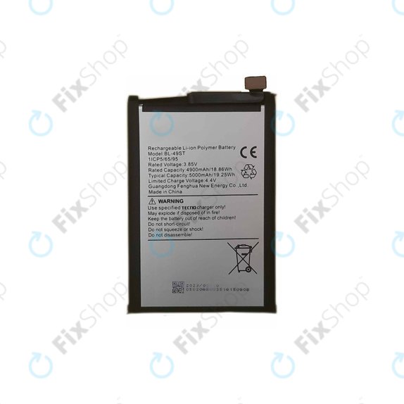 Tecno Spark 10 - Baterie BL-49ST 5000mAh