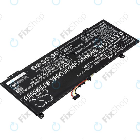 Baterie pro Lenovo Air 14, Flex 6, Ideapad 530, Yoga 530, 5800mAh, Li-Pol, 7.68V, L17C4PB0, HQ