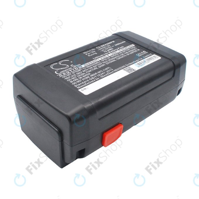 Baterie pro Gardena 380 Li, 8838, 3000mAh, Li-ion, 25V, 04025-20, HQ