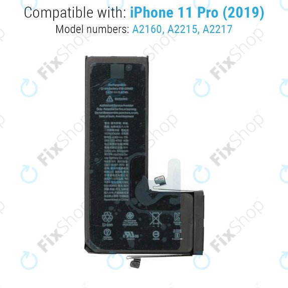 Baterie pro iPhone 11 Pro, 3046mAh, FixPremium