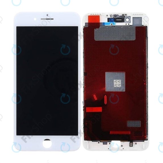Displej In-Cell pro iPhone 7 Plus, White, Dotykové sklo s rámem, FixPremium