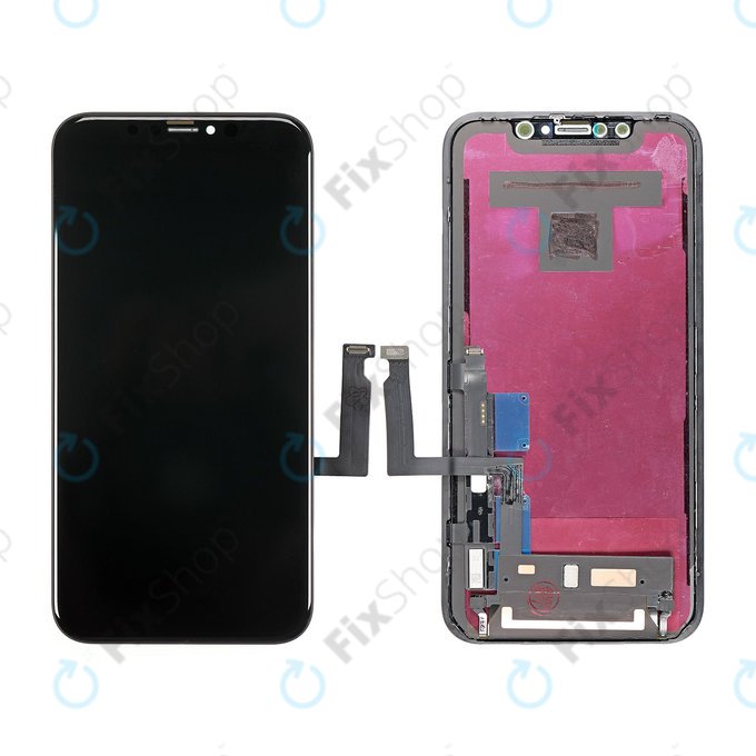 Displej pro iPhone XR, Dotykové sklo s rámem, Refurbished