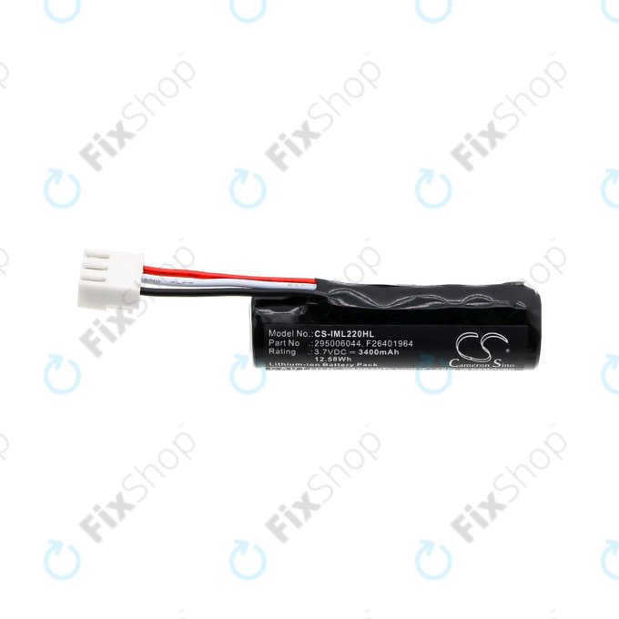 Baterie pro Ingenico IWL220, 255, 258, 280, Ingenico MOVE 2500, 3000, 3500, 3400mAh, Li-Ion, 3.7V, 295006044, HQ