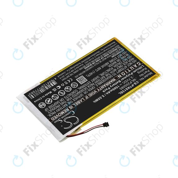 Baterie pro Pocketbook 611, Pocketbook 625, 1500mAh, Li-Pol, 3.7V, MLP255085, HQ
