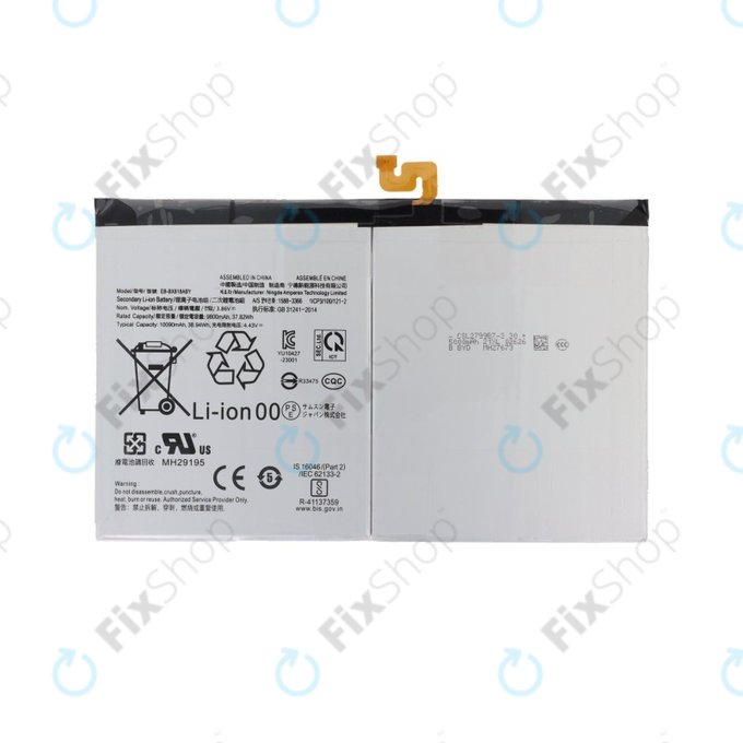 Samsung Galaxy Tab S9 FE+ X610, X616B, S9+ X810, X816B - Baterie EB-BX818ABY 10090mAh