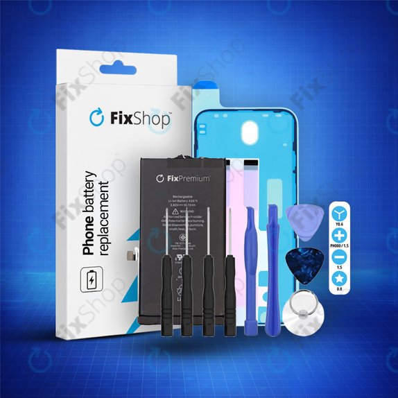 Baterie pro iPhone 12, 12 Pro, 2815mAh, Lepka (Adhesive), Nářadí, FixPremium
