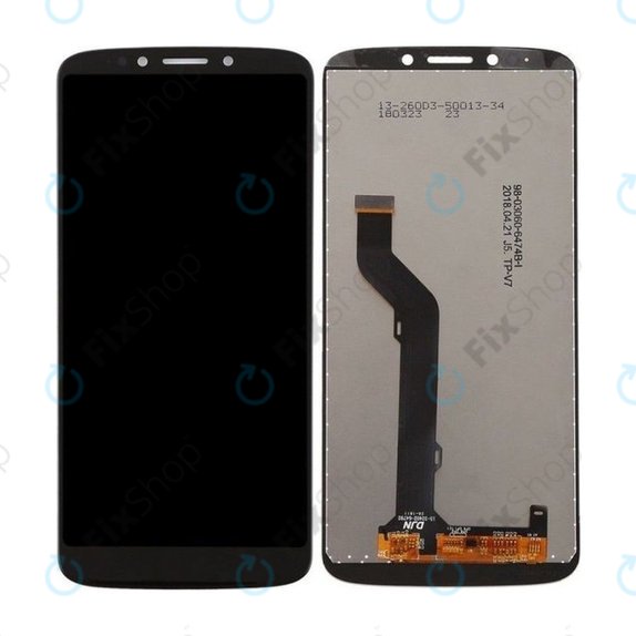 Motorola Moto E5 Plus XT1924 - LCD Displej + Dotykové Sklo (Black) TFT