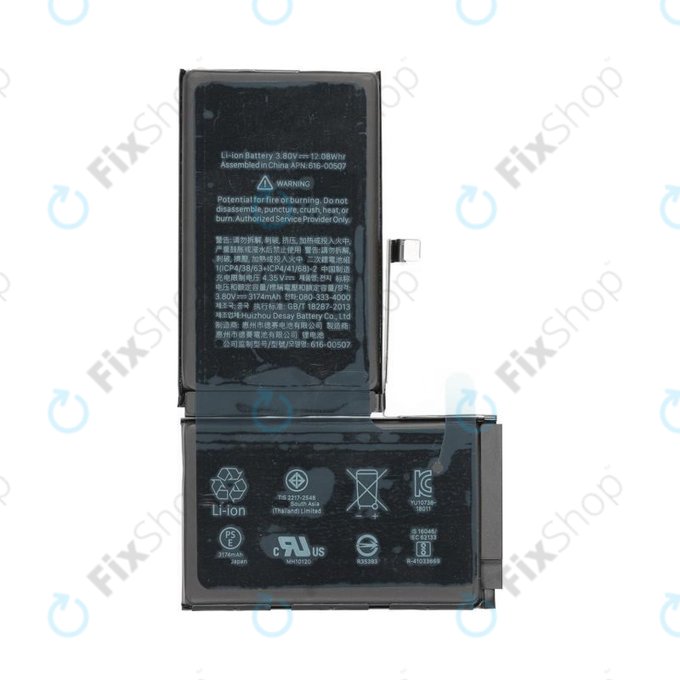 Baterie pro iPhone XS Max, 3174mAh