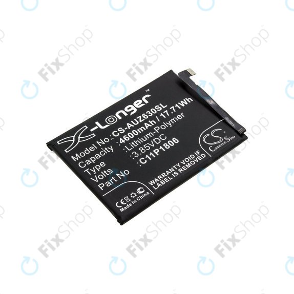 Baterie pro Asus Zenfone 6 2019, 4600mAh, Li-Pol, 3.85V, C11P1806, HQ