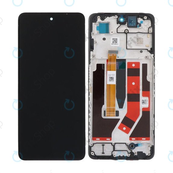 OnePlus Nord CE 3 Lite - LCD Displej + Dotykové Sklo + Rám (Chromatic Gray) TFT