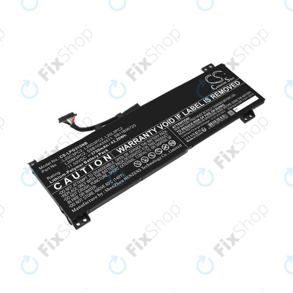 Baterie pro Lenovo IdeaPad Gaming 3, 3750mAh, Li-Pol, 11.52V, L20C3PC2, HQ