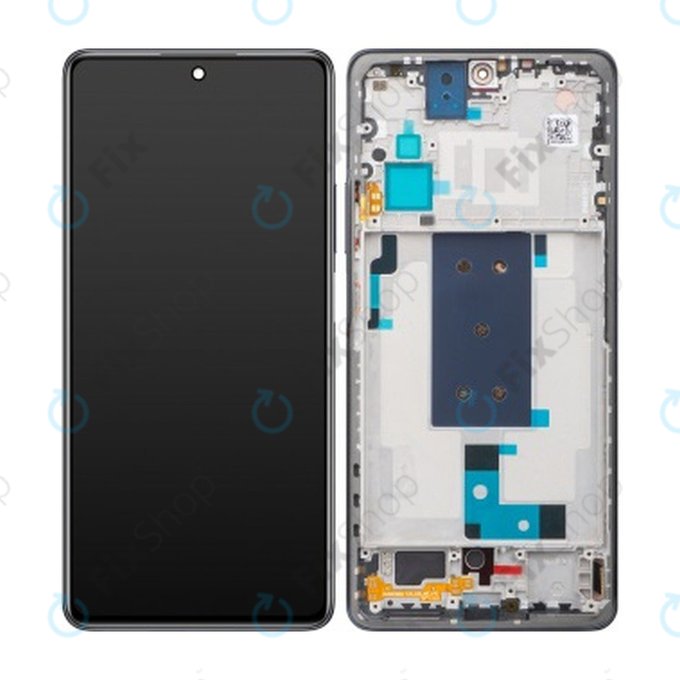 Xiaomi 11T, 11T Pro - LCD Displej + Dotykové Sklo + Rám (Celestial Blue) TFT