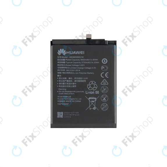 Huawei Honor Play. Mate 20 Lite, Nova 3, P10 Plus, Nova 5T, View 10 - Baterie HB386589ECW 3750mAh - 24022732, 24022731, 24022209 Genuine Service Pack