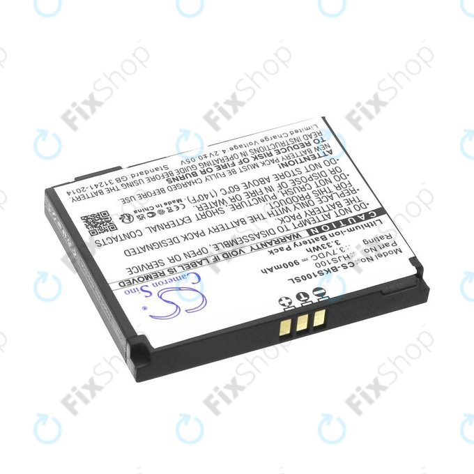 Baterie pro Becker HJS 100, HJS100, Li-Ion, 3.7V, 900mAh, HQ