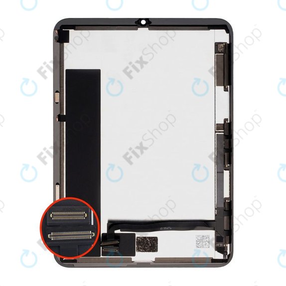 LCD Displej pro iPad Mini 6, Dotykové sklo bez rámu, Refurbished
