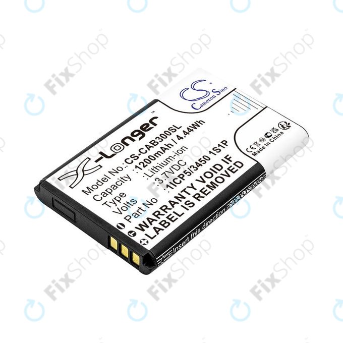 Baterie pro Cat B30, 1200mAh, Li-Ion, 3.7V, 1ICP5/3450 1S1P, HQ