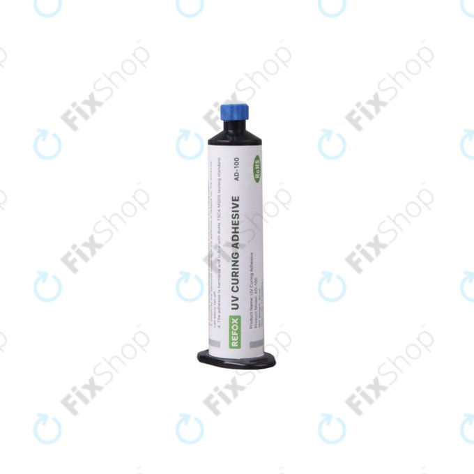 Refox AD-100 - UV Vytvrzovací Voděodolné Lepidlo (30ml)