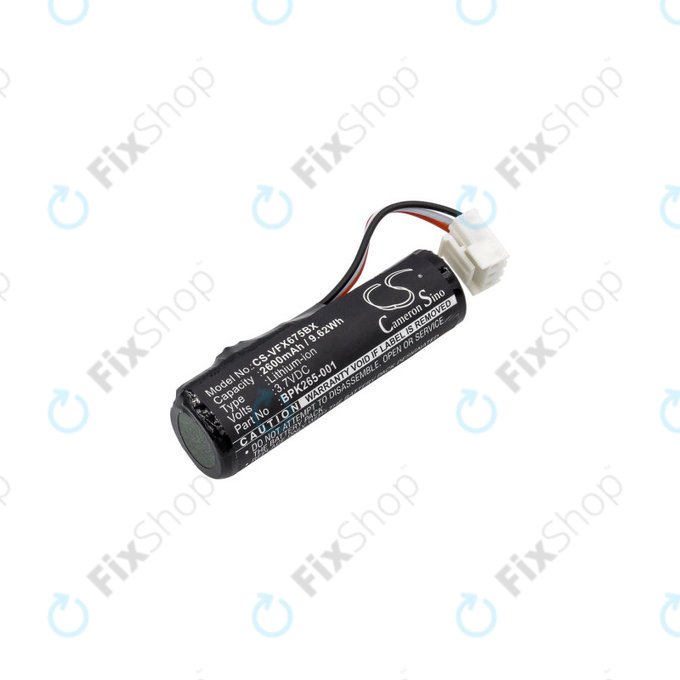 Baterie pro Verifone Vx675, Vx690, C680, 2600mAh, Li-Ion, 3.7V, BPK260-001, HQ
