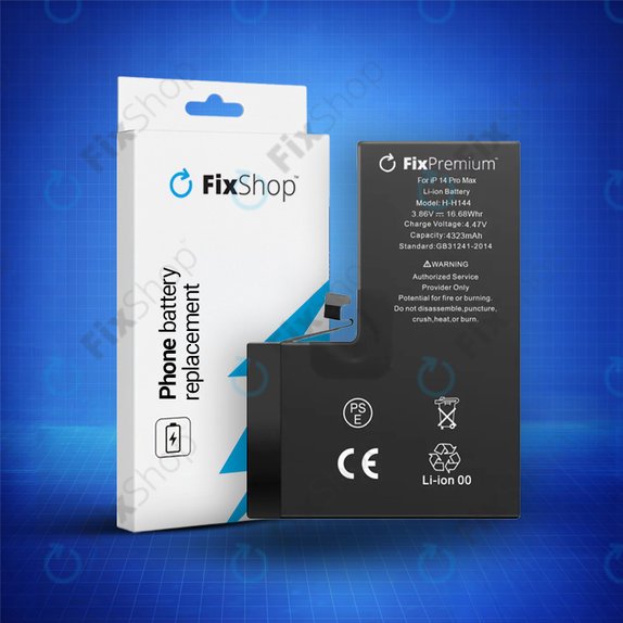 Baterie pro iPhone 14 Pro Max, 4323mAh, A2830, FixPremium