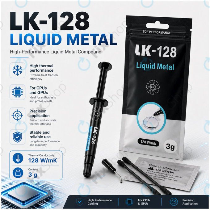 Tekutý kov LK-128, 3g