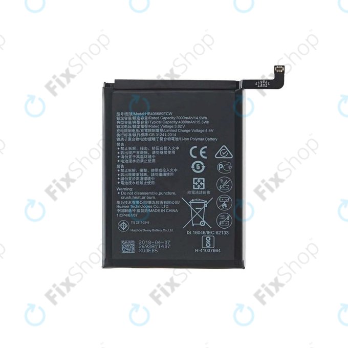 Huawei Y9 (2018), Y7 (2019) - Baterie HB406689ECW 4000mAh
