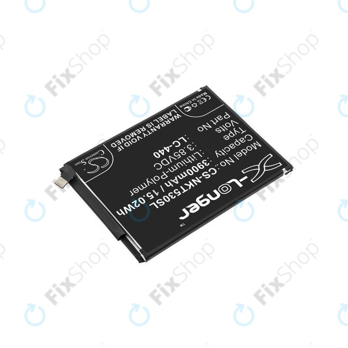 Baterie pro Nokia 5.3, 3900mAh, Li-Pol, 3.85 V, LC-440, HQ
