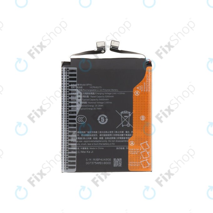Xiaomi 15 5G - Baterie BP4U, BP4V 5400mAh