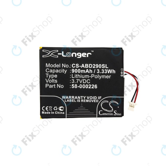 Amazon Kindle 10th, Basic 10th, 10th 2019, Touch 2019 - Baterie 26S1019, 58-000226 900mAh HQ