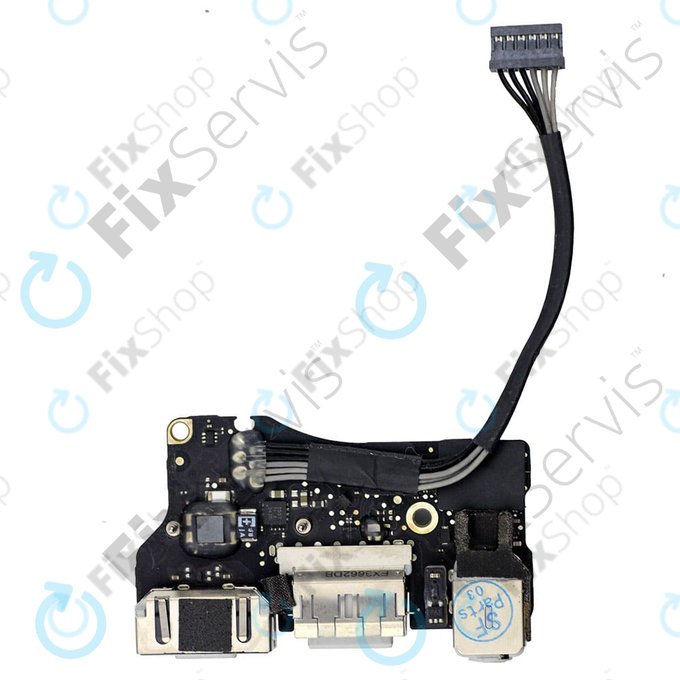 Apple MacBook Air 13" A1466 (Mid 2013 - Mid 2017) - I/O PCB Deska (MagSafe 2, USB, Audio) Refurbished
