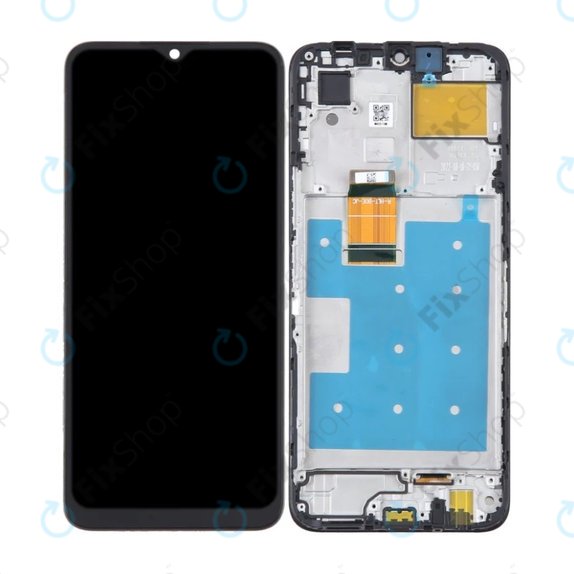Honor X6 - LCD Displej + Dotykové Sklo + Rám (Midnight Black) TFT