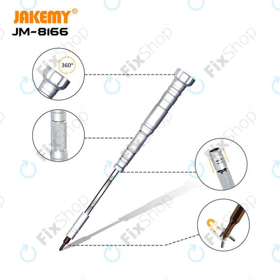Jakemy JM-8166 - Sada Servisního Nářadí pro Servis Elektroniky 61v1