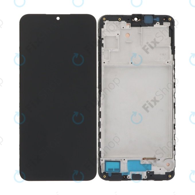 Samsung Galaxy A16 5G - LCD Displej + Dotykové Sklo + Rám (Blue Black) TFT