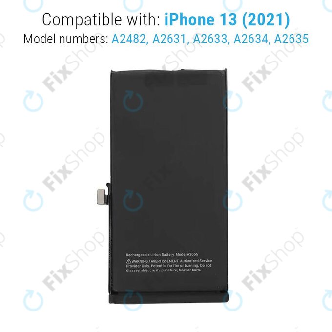 Baterie pro iPhone 13, 3240mAh, A2655, Service Pack