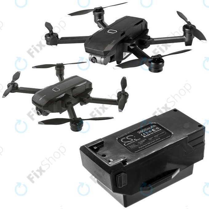 Baterie pro Yuneec Mantis G, Q, 3900mAh, Li-Pol, 11.4V, YUNB3S2800, HQ