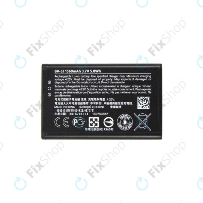 Microsoft Lumia 435, 532 - Baterie BV-5J 1560mAh