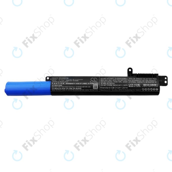Baterie pro Asus X407UA, X507UA, R507UB, X407MA, 2600mAh, Li-Ion, 11.1V, A31N1719, HQ